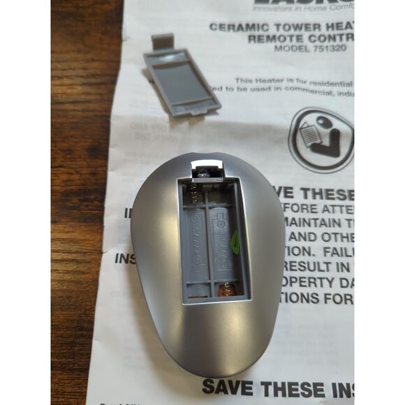 Lasko Oscillating Tower Fan Replacement 5-Button Remote Control Replacement OEM - Picture 3 of 4